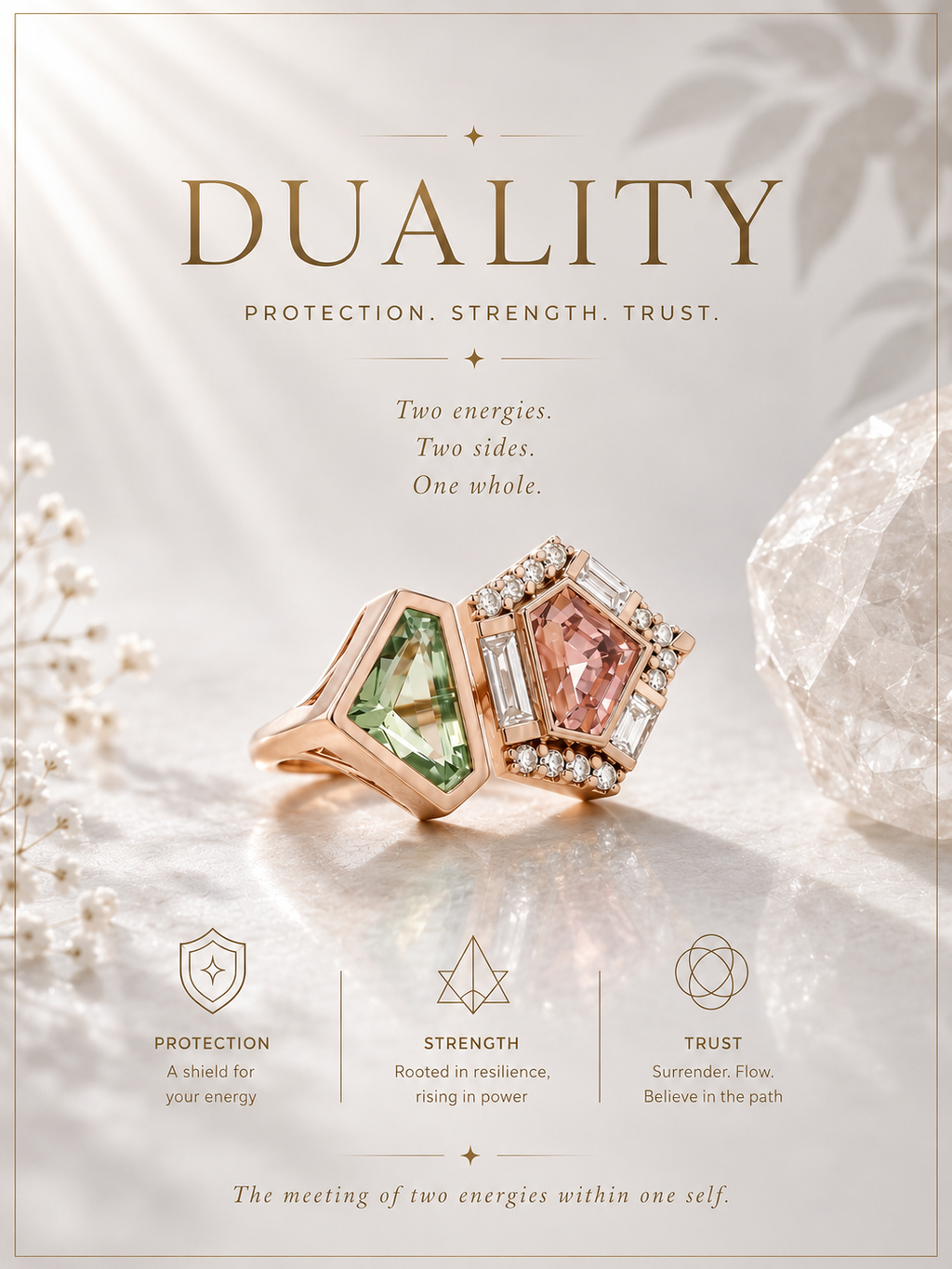 DUALITY - STRENGTH, PROTECTION, TRUST