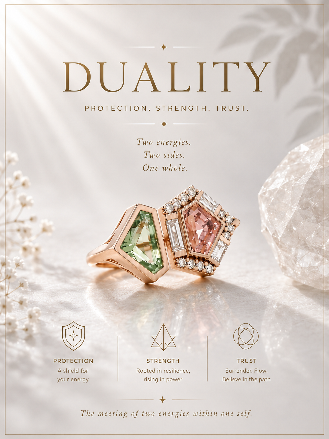 DUALITY - STRENGTH, PROTECTION, TRUST